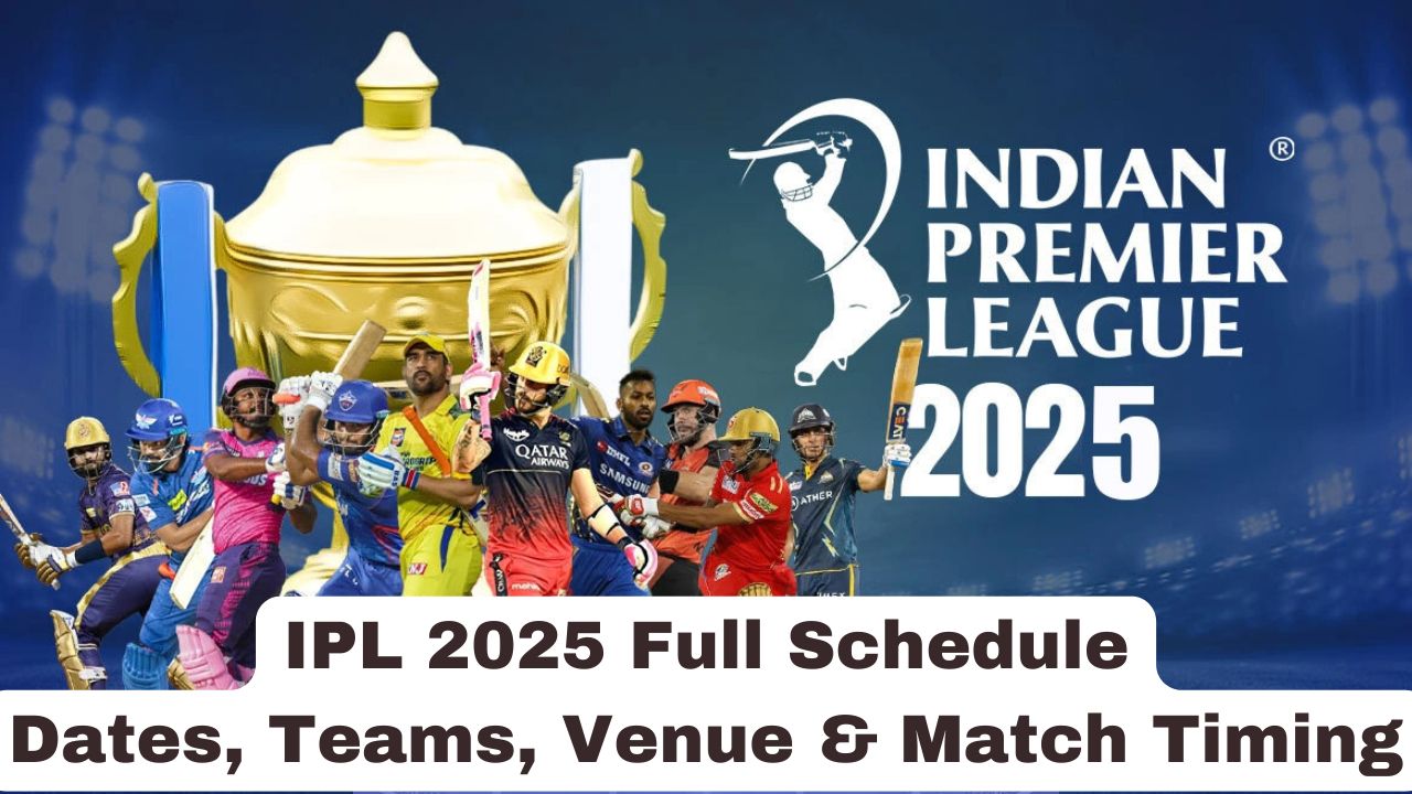 IPL 2025 match schedule