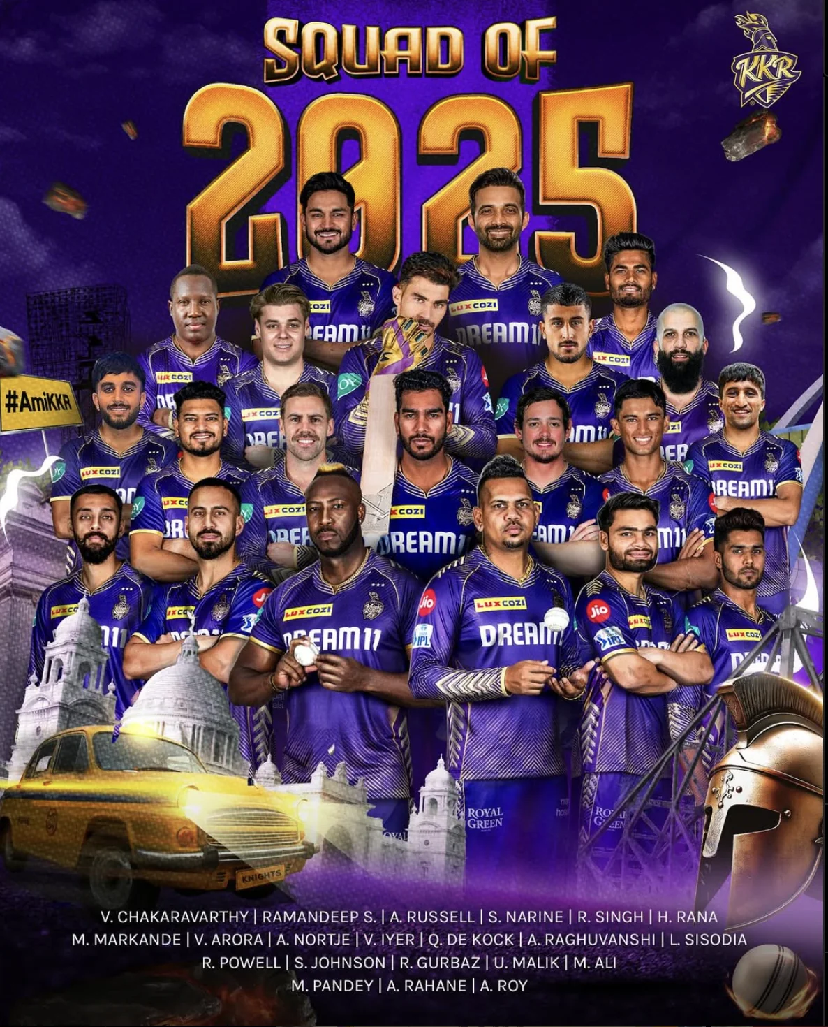 Kolkata Knight Riders (KKR) Match Schedule 